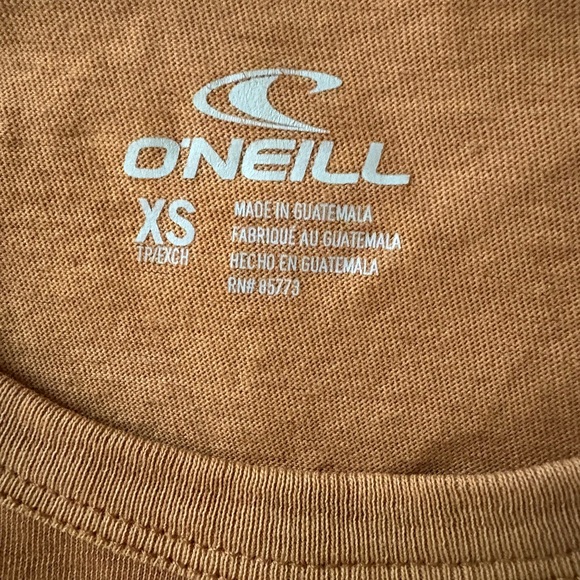 O'Neill Women's Tan Floral Tank Top - Picture 4 of 4